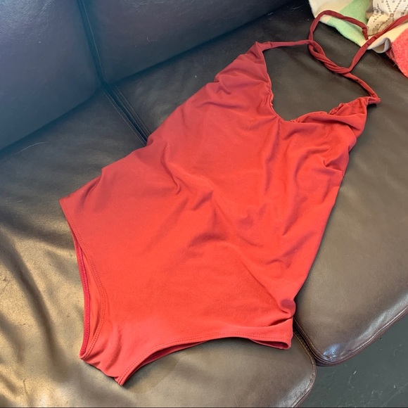 HDH // Red Swimsuit - Picture 3 of 5